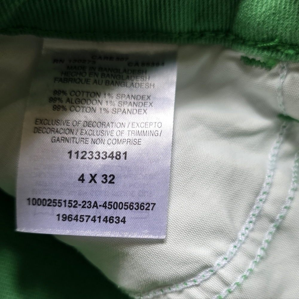 Wrangler Bright Green Flare Jeans - Picture 3 of 5